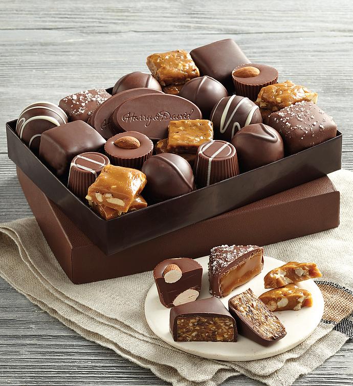 Toffees, Caramels, and Chocolates 